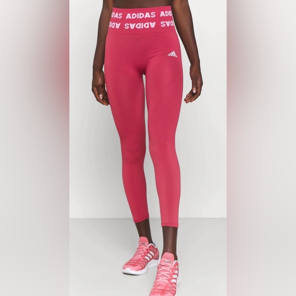 adidas Performance Leggings | Berry | Size S